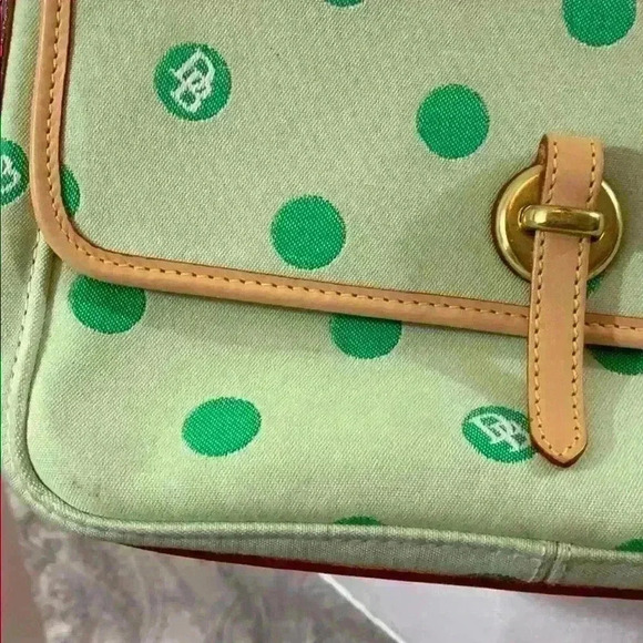 Green Polkadot Dooney &Bourke - Picture 5 of 11